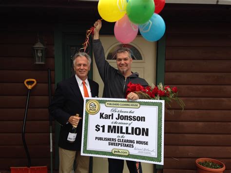 Pch winner announced today 2023 - Publishers Clearing House Prize Patrol Howie Guja, left, makes a selfie with PCH sweepstake winner Charles Greeker, right, after arriving at his home to …